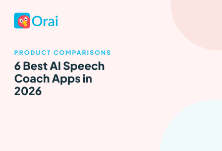 6 Best AI Speech Coach Apps in 2026 article cover