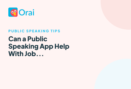 Can a Public Speaking App Help With Job Interview Prep? (2026) article cover