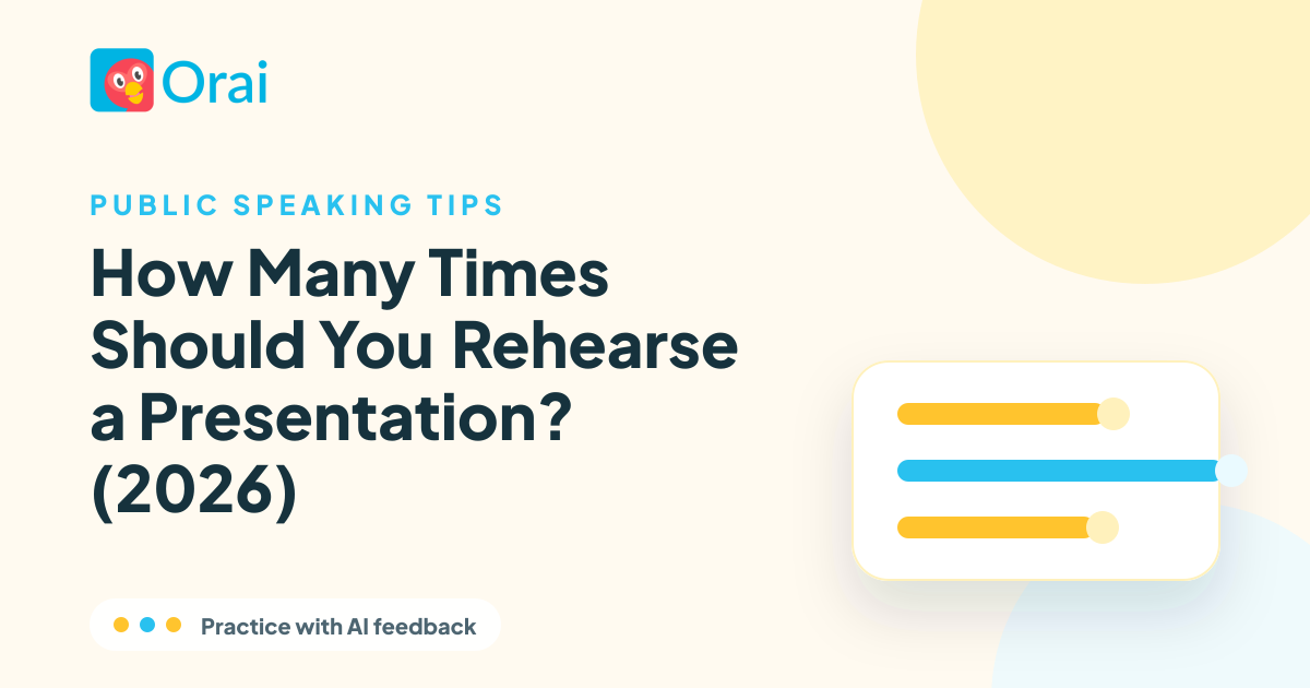 How Many Times Should You Rehearse a Presentation? (2026) article cover