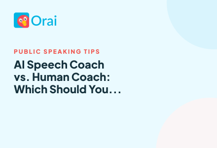 AI Speech Coach vs. Human Coach: Which Should You Choose? article cover